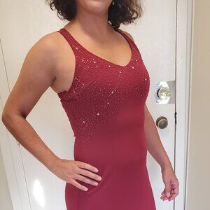 Gorgeous Beads-design Evening Gown